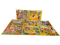 (8) Walt Disney Childrens World of Color Jaymar Inlaid Puzzles