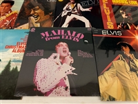 Group of Elvis Presley Record Albums
