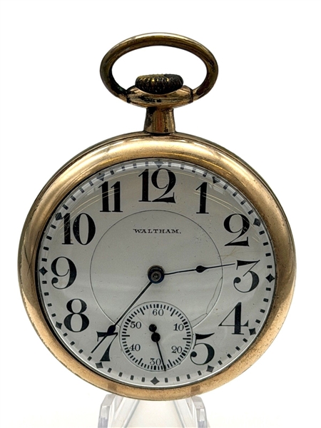 1918 Waltham Gold Filled Pocket Watch