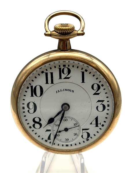 1924 Illinois Gold Filled Pocket Watch