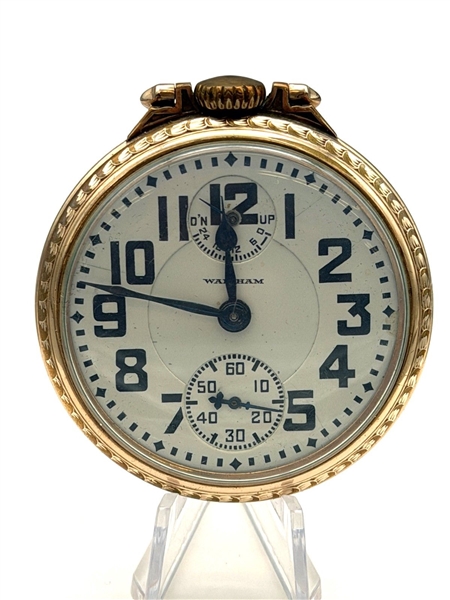1927 Waltham Vanguard Gold Filled 23 Jewel Pocket Watch