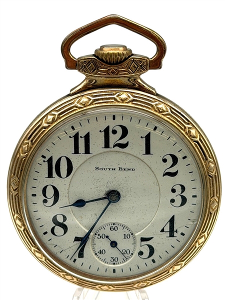 1920 South Bend Gold Filled Pocket Watch