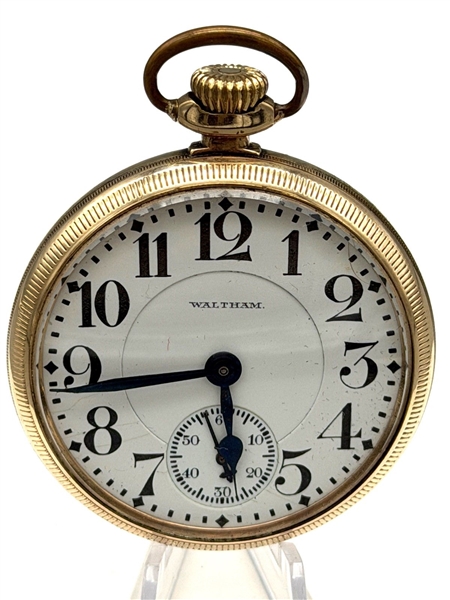1918 Waltham Gold Filled Pocket Watch 