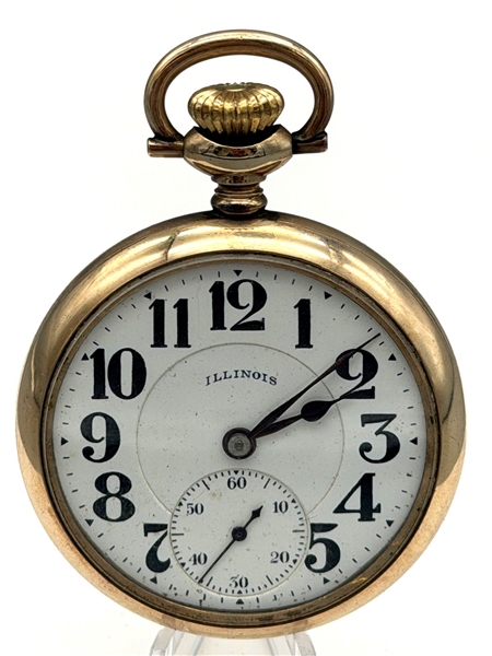 1919 Illinois A. Lincoln Gold Filled Pocket Watch