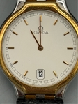 Omega Deville Symbol Stainless Steel and 18k Gold Wrist Watch