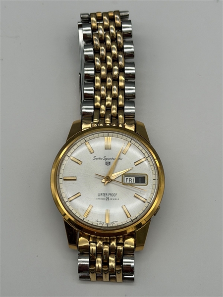Seiko Sportsmatic 1980 Wrist Watch Day Date