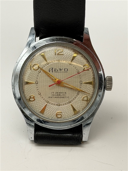 Adfo 17 Jewel Incabloc Antimagnetic Wrist Watch