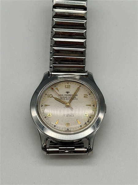 Paul Perregaux 17 Jewel Automatic Wrist Watch