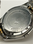 Seiko 1980's 7006 Day Date Stainless Steel Wrist Watch