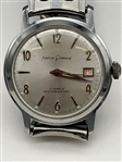 Henri Gireaux 17 Jewel Stainless Steel Wrist Watch
