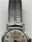 Henri Gireaux 17 Jewel Stainless Steel Wrist Watch