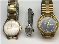 (3) Elgin Wrist Watches