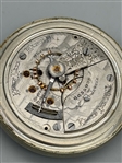 (2) Silver Tone Pocket Watches: Elgin & New Era