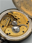 (2) Coin Silver Pocket Watches Hampden, and Elgin
