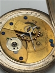 (2) Coin Silver Pocket Watches Hampden, and Elgin