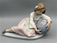 (2) Lladro Figurines: Clean Up Time 4838, World of Fantasy 5943