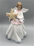 (2) Lladro Angel Figurines: Angel of Stars 6132, Angel of Light 6501