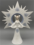 (2) Lladro Angel Figurines: Angel of Stars 6132, Angel of Light 6501