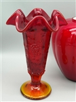 (3) Fenton Glass Pieces