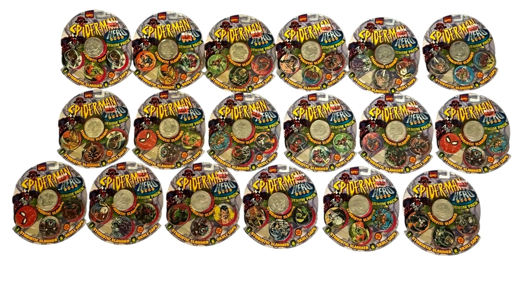 1995 Spider-Man Hero Caps 