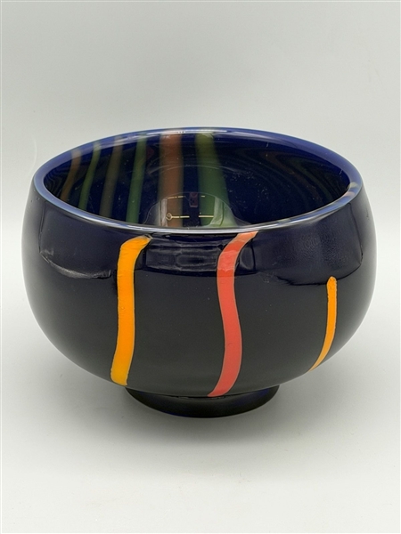 Carl Moretti Handblown Glass Bowl