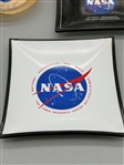 Group of NASA Collectibles: Ashtrays, Apollo Plate OB