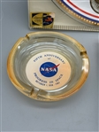 Group of NASA Collectibles: Ashtrays, Apollo Plate OB
