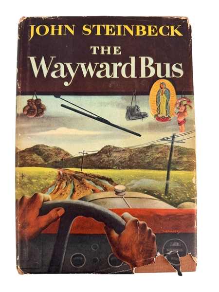 John Steinbeck "The Wayward Bus" First Edition With Dust Jacket