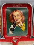 (7) Coca-Cola Trays