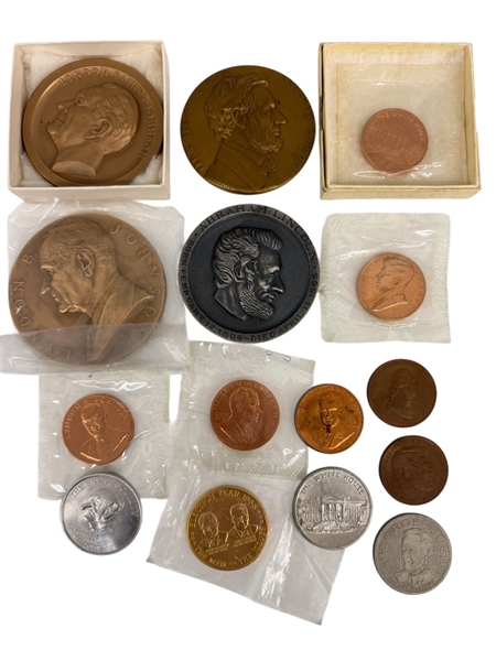 Group of Presidential Bronze and Other Medals