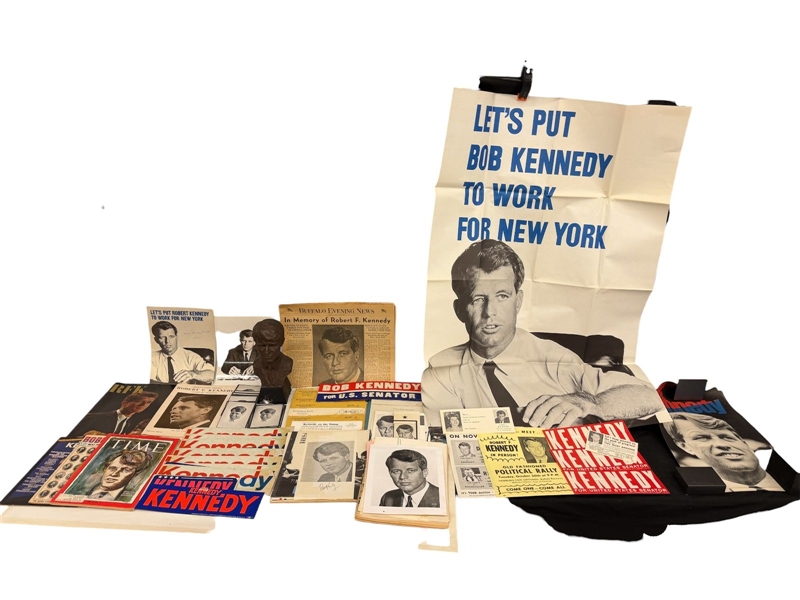Bobby Kennedy Campaign Memorabilia