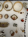 Group of Vintage Gold, Sterling and Costume Jewelry
