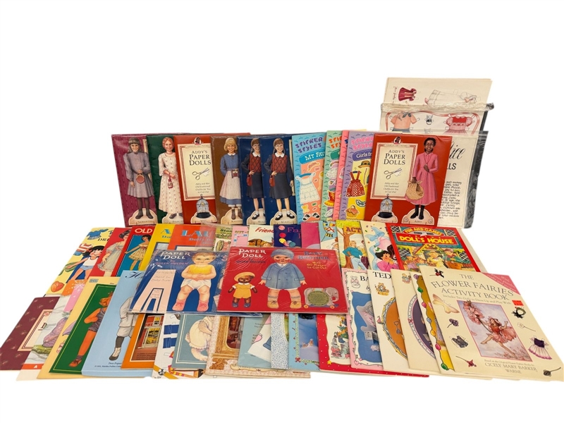 (48) Tom Tierney Paper Doll New Books: American Girls 