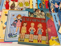 (27) Tom Tierney Paper Doll Books New Never Used: Princess Di, Duke of Windsor, Marilyn Monroe, Others