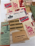 Turn of the Century Manufacturers Advertising Ephemera