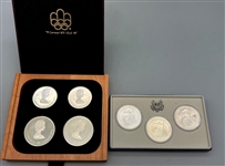 (2) Silver Olympic Coin Sets