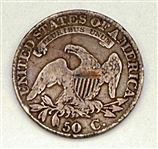1823 Capped Bust Half Dollar Type 1