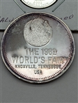 1982 World's Fair TN. .999 1 Ounce Round, 2002-S Silver Proof TN State Quarter