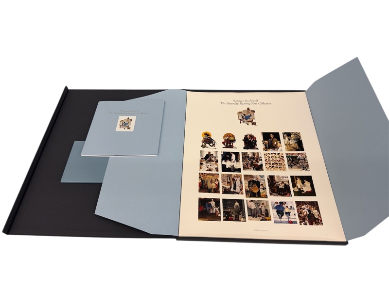 Norman Rockwell Readers Digest Lithograph Collection in Slip Cover