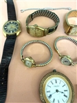 (14) Group of Gold Filled Men's and Ladie's Watches