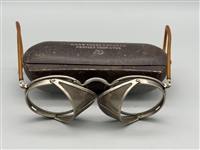 Vintage AO Safety Glasses With Case