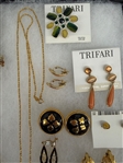 (17) Pieces of Trifari Jewelry