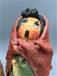 Vintage Paper Mache Singing Carolers