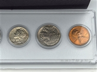 (2) 1936 Uncirculated U.S. Coin Sets, (3) 1987 Proof U.S. Coin Sets