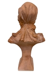 Bohemian Girl Terra Cotta Portrait Bust After Joseph Le Guluche