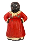 (2) Cast Iron Door Stops, (1) Note Hanger Black Americana