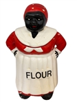 (4) Black Americana Canister Set