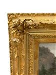 Oil on Canvas Switzerland Landscape Painting
