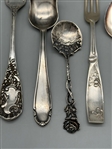 (7) .800 & .900 Silver Flatware Utensils