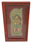 European Wax Sculpture Gentleman Framed
